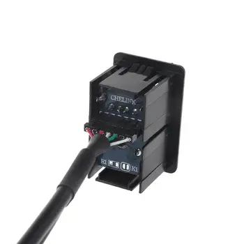 Car 3.5mm USB AUX Headphone Male Jack Flush Mount Mounting Adapter Panel Input E7CA
Car 3.5mm USB AUX Headphone Male Jack Flush Mount Mounting Adapter Panel Input E7CA