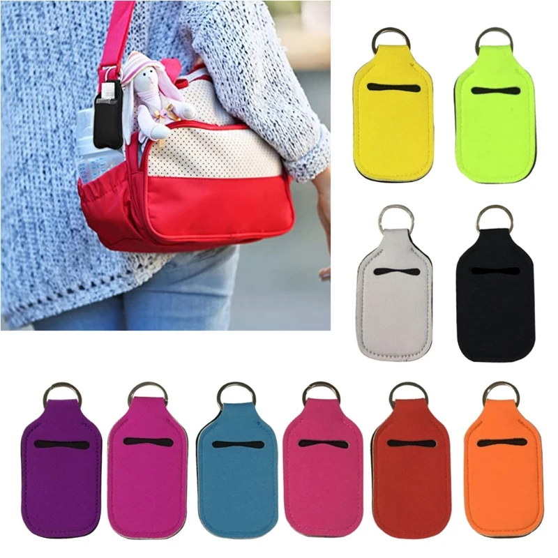 Empty Travel Size Bottle Hand Sanitizer Bottle Holder Refillable 30ML Bottles Reusable Bottles with Keychain Carriers
Empty Travel Size Bottle Hand Sanitizer Bottle Holder Refillable 30ML Bottles Reusable Bottles with Keychain Carriers