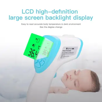 Contactless Body Thermometer Infrared Thermometer Forehead Thermometer Baby/Adult Kids Health Fast Household Outdoor Practical
Contactless Body Thermometer Infrared Thermometer Forehead Thermometer Baby/Adult Kids Health Fast Household Outdoor Practical
