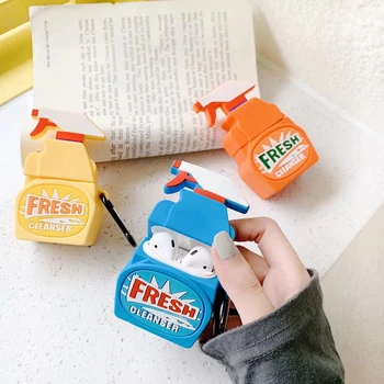 New Brand Funnly Cute 3D Fresh Cleanser Bottle Silicone Case for Apple Airpods 1 2 Bluetooth Earphone Accessories Cover
New Brand Funnly Cute 3D Fresh Cleanser Bottle Silicone Case for Apple Airpods 1 2 Bluetooth Earphone Accessories Cover