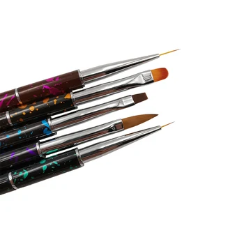 Tip Metal Nail Brush 5PCS UV Gel Polish Manicure Tool Powder Clean Round Plane Crystal Painter Fingerqueen B034
Tip Metal Nail Brush 5PCS UV Gel Polish Manicure Tool Powder Clean Round Plane Crystal Painter Fingerqueen B034