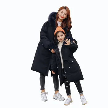 Girls down Jacket Mid-length 2019 New Style Children's Korean-style Family Fitted White Duck down Jacket
Girls down Jacket Mid-length 2019 New Style Children's Korean-style Family Fitted White Duck down Jacket
