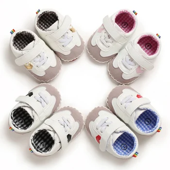 Baby Soft Sole Hook Loop Prewalker Sneakers Baby Boy Girl Crib Shoes Leather Sports Non-slip Walker Shoes
Baby Soft Sole Hook Loop Prewalker Sneakers Baby Boy Girl Crib Shoes Leather Sports Non-slip Walker Shoes