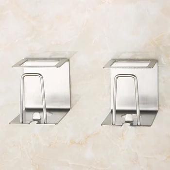 2pcs Toothbrush Holder Household No Drilling Anti Rust Stainless Steel Wall Mounted Easy Install Shower Toothpaste Cup Adhesive
2pcs Toothbrush Holder Household No Drilling Anti Rust Stainless Steel Wall Mounted Easy Install Shower Toothpaste Cup Adhesive