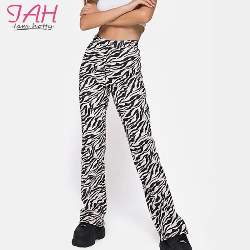 IAMHOTTY Zebra Animal Casual Leopard Pants England Style Slim Fashion Basic Office Trousers For Women Autumn High Waisted Pants
IAMHOTTY Zebra Animal Casual Leopard Pants England Style Slim Fashion Basic Office Trousers For Women Autumn High Waisted Pants