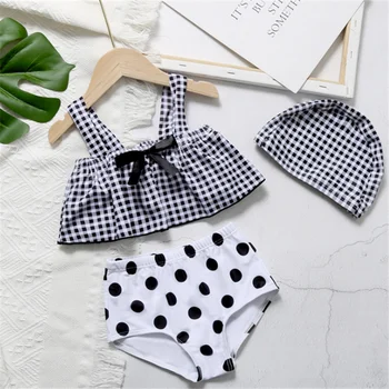 Fashion New Toddler Kids Summer Tankini Cute Plaid Swimwear + Swimming Cap 3pcs Baby Girl Bathing Suit 2020 Kid Casual Swimsuit
Fashion New Toddler Kids Summer Tankini Cute Plaid Swimwear + Swimming Cap 3pcs Baby Girl Bathing Suit 2020 Kid Casual Swimsuit