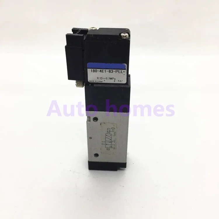 2 Positions 5 Ports Solenoid Valve 180-4E2-83-PLL Pneumatic Control Valve DC24V Double Solenoid
2 Positions 5 Ports Solenoid Valve 180-4E2-83-PLL Pneumatic Control Valve DC24V Double Solenoid