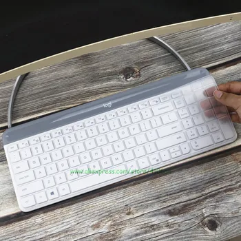 Transparent Colorful Washable Silicone Wireless keyboard Desktop keyboard Cover Protector Skin For Logitech K580 MK470
Transparent Colorful Washable Silicone Wireless keyboard Desktop keyboard Cover Protector Skin For Logitech K580 MK470