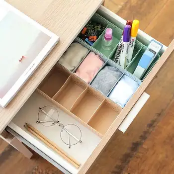Stackable Household Socks Storage Box Seperated Underwear Storage Lattice Plastic Desktop Drawer Organizing Box
Stackable Household Socks Storage Box Seperated Underwear Storage Lattice Plastic Desktop Drawer Organizing Box