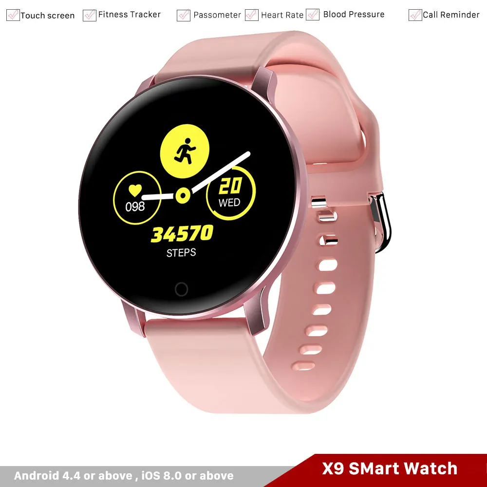 X9 Smartwatch For Man Women IP67 Sport Pedometer Tracker Bluetooth Smart Watch for Ios Android Samsung Huawei Phone PK R500 DT88
X9 Smartwatch For Man Women IP67 Sport Pedometer Tracker Bluetooth Smart Watch for Ios Android Samsung Huawei Phone PK R500 DT88