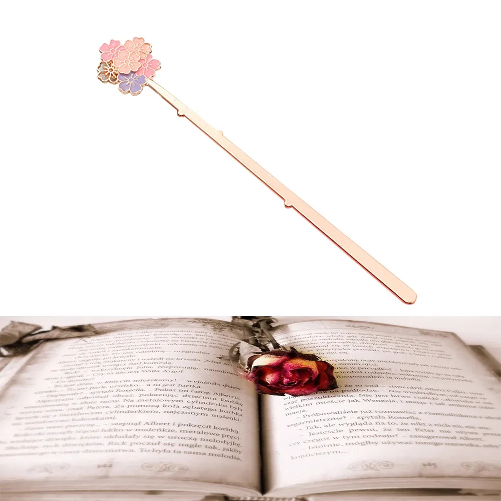 Creative Sakura Bookmark Metal Book Mark Gift Stationery Page Book Marker School Office Supplies
Creative Sakura Bookmark Metal Book Mark Gift Stationery Page Book Marker School Office Supplies
