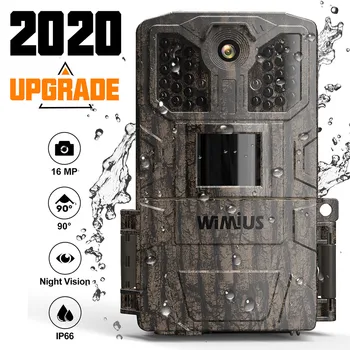 WIMIUS 1080P Hunting Trail Camera 16MP Photo Video IP66 Waterproof Motion Sensor 940nm IR Leds Night Vision Wild Trap Cameras
WIMIUS 1080P Hunting Trail Camera 16MP Photo Video IP66 Waterproof Motion Sensor 940nm IR Leds Night Vision Wild Trap Cameras