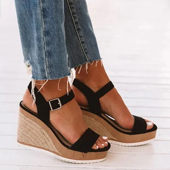 Dropship Women Shoes Platform Sandals Women Peep Toe High Wedges Heel Ankle Buckles Sandalia Espadrilles Female Shoes
Dropship Women Shoes Platform Sandals Women Peep Toe High Wedges Heel Ankle Buckles Sandalia Espadrilles Female Shoes