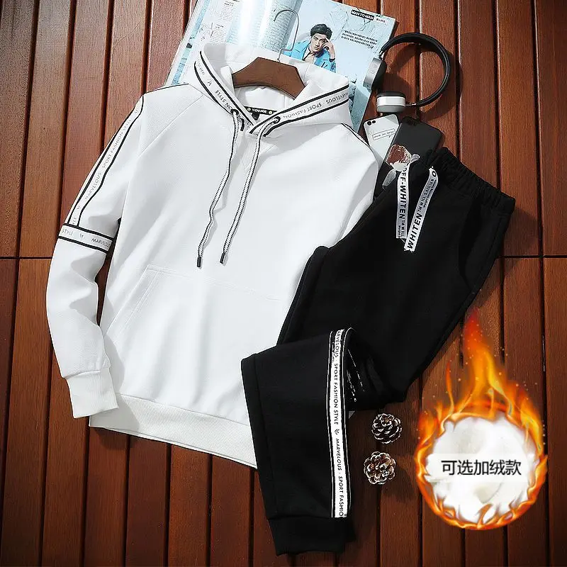 Spring And Autumn Korean-style Hoodie Men's Teenager Casual Brushed And Thick Hoodie Hooded Clothes Two-Piece Set Men's
Spring And Autumn Korean-style Hoodie Men's Teenager Casual Brushed And Thick Hoodie Hooded Clothes Two-Piece Set Men's