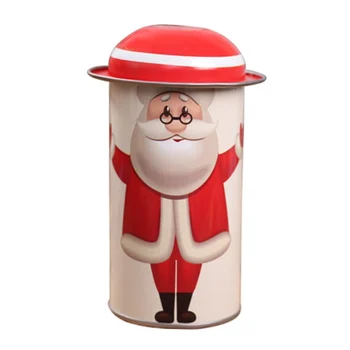 High Quality Christmas theme tinplate empty canned candy storage container decorative box random pattern
High Quality Christmas theme tinplate empty canned candy storage container decorative box random pattern