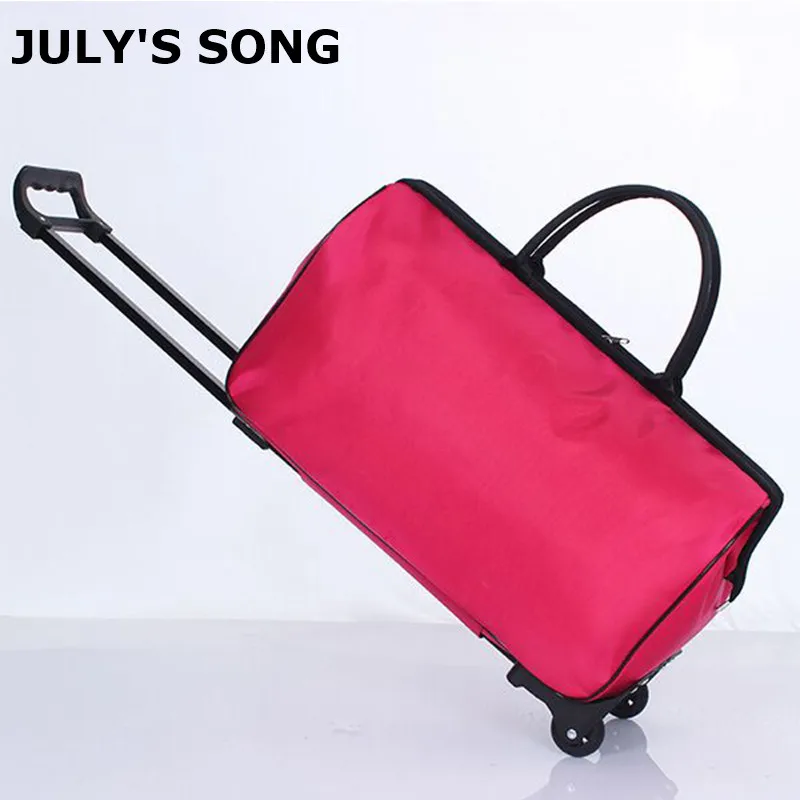 JULY'S SONG Women Rolling Luggage Bag Travel Trolley Suitcase Unisex Large capacity Travel Bags Carry on Suitcase With Wheels
JULY'S SONG Women Rolling Luggage Bag Travel Trolley Suitcase Unisex Large capacity Travel Bags Carry on Suitcase With Wheels