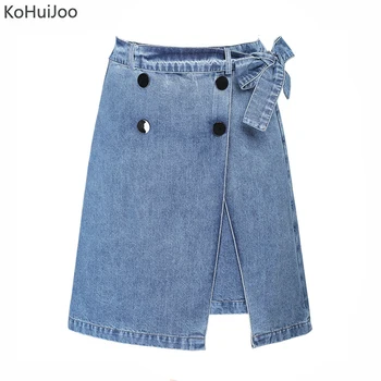 KoHuiJoo Short Denim Skirt Women 2020 Spring Summer Sexu Button A Line Mini Jeans Skirts Female High Waist Harajuku Skirts Blue
KoHuiJoo Short Denim Skirt Women 2020 Spring Summer Sexu Button A Line Mini Jeans Skirts Female High Waist Harajuku Skirts Blue