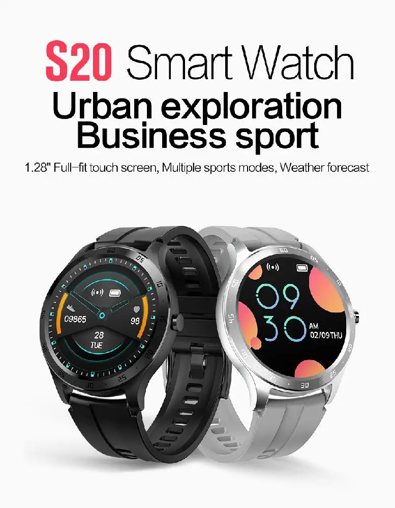 TWISTER.CK S20 Color Screen Waterproof Smart Watch Multi Language Multifunctional Heart Rate Blood Pressure Monitor Wristwatch
TWISTER.CK S20 Color Screen Waterproof Smart Watch Multi Language Multifunctional Heart Rate Blood Pressure Monitor Wristwatch