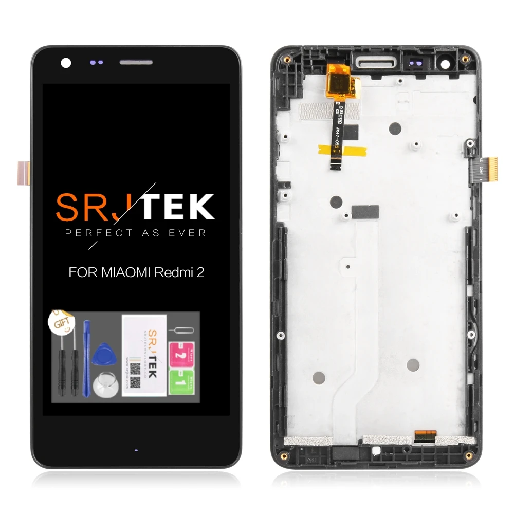 4.7'' Original IPS LCD For XIAOMI Redmi 2 LCD Display Touch Screen with Frame For XIAOMI Redmi 2 Display Screen Replacement
4.7'' Original IPS LCD For XIAOMI Redmi 2 LCD Display Touch Screen with Frame For XIAOMI Redmi 2 Display Screen Replacement