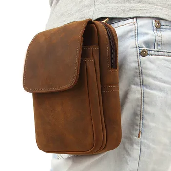 Genuine Leather Men Casual Design Small Waist Bag Cowhide Fashion Hook Bum Bag Waist Belt Pack Cigarette Case Phone Pouch Purse
Genuine Leather Men Casual Design Small Waist Bag Cowhide Fashion Hook Bum Bag Waist Belt Pack Cigarette Case Phone Pouch Purse