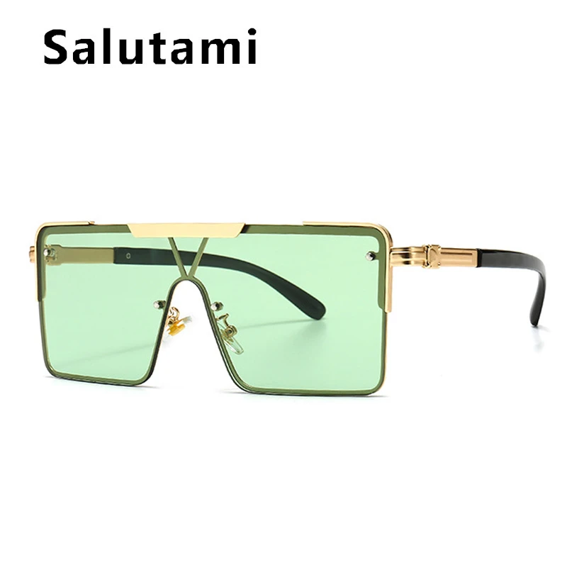 Unique Green Pink Oversized Square Sunglasses For Women 2020 Luxury Brand Sun Glasses Men Vintage One Piece Flat Gradient Shades
Unique Green Pink Oversized Square Sunglasses For Women 2020 Luxury Brand Sun Glasses Men Vintage One Piece Flat Gradient Shades