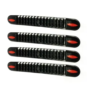 4Pcs Car SUV Bumper Protector Corner Guard Anticollision Trim Rubber Strip Black Easy Installation
4Pcs Car SUV Bumper Protector Corner Guard Anticollision Trim Rubber Strip Black Easy Installation