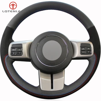 LQTENLEO Black Leather Suede DIY Car Steering Wheel Cover For Jeep Grand Cherokee 2011-2013 Compass Patriot Wrangler 2011-2017
LQTENLEO Black Leather Suede DIY Car Steering Wheel Cover For Jeep Grand Cherokee 2011-2013 Compass Patriot Wrangler 2011-2017