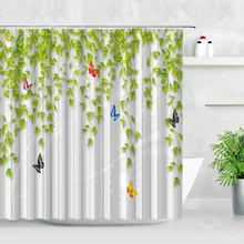 3D Green Plant Leaf Shower Curtains Flower Rattan Butterfly Modern Simple White Waterproof Cloth Home Decor Bathroom Curtain Set
3D Green Plant Leaf Shower Curtains Flower Rattan Butterfly Modern Simple White Waterproof Cloth Home Decor Bathroom Curtain Set