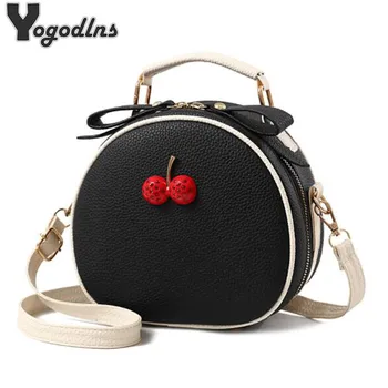 Mini Shoulder Bags Ladies Crossbody Bags Sweet Cute Small Handbags PU Leather Women Handbag With Cherry Female Messenger
Mini Shoulder Bags Ladies Crossbody Bags Sweet Cute Small Handbags PU Leather Women Handbag With Cherry Female Messenger