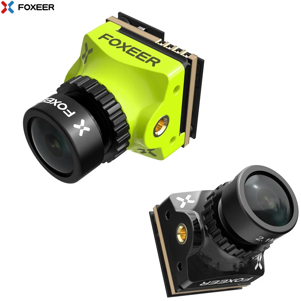 

Foxeer Toothless Nano 2 StarLight Mini 1.8/2.1mm FPV Camera HDR 1/2 CMOS Sensor 1200TVL for F405 F722 Controller RC FPV Drone