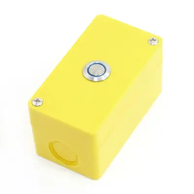 Blue Indicator SPDT Momentary Type One Metal Button Station 3A 250V AC
Blue Indicator SPDT Momentary Type One Metal Button Station 3A 250V AC