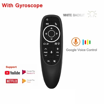 G10S G10S Pro Voice Remote Control 2.4G Wireless Air Mouse Gyroscope IR Learning for Android tv box HK1 H96 Max X96 mini
G10S G10S Pro Voice Remote Control 2.4G Wireless Air Mouse Gyroscope IR Learning for Android tv box HK1 H96 Max X96 mini