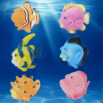 Cross-border simulation of Marine animal toys cartoon soft glue tropical fish small goldfish model toys children's educational t
Cross-border simulation of Marine animal toys cartoon soft glue tropical fish small goldfish model toys children's educational t
