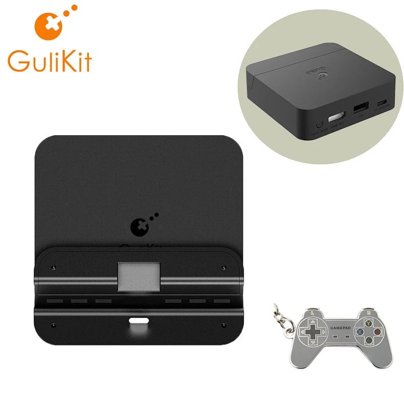 Gulikit NS05 Portable Dock For SWITCH Docking Station with USB-C PD Charging Stand Adapter USB 3.0 Port
Gulikit NS05 Portable Dock For SWITCH Docking Station with USB-C PD Charging Stand Adapter USB 3.0 Port