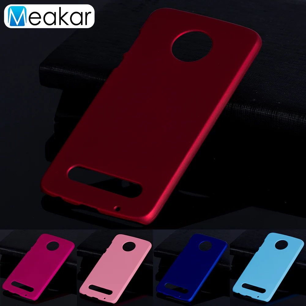Матовый пластиковый чехол для Moto Z2 Play Motorola Z 2 е поколение Xt1710 задняя крышка