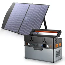 La entrega es en 2 partes, primero el Panel Solar y el generador. Gran embalaje y envío rápido a Francia. Viene 50% cargado, la aplicación no es realmente necesaria y solo es un "juguete".