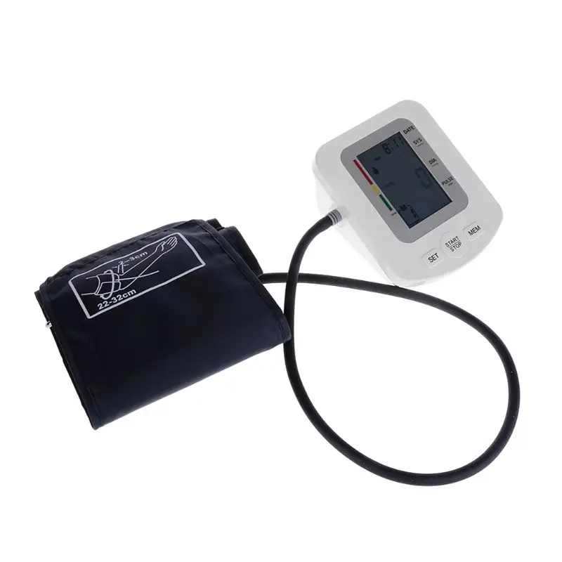 Automatic Digital LCD Arm Blood Pressure Monitor Intelligent Home Medical Blood Pressure Meter
Automatic Digital LCD Arm Blood Pressure Monitor Intelligent Home Medical Blood Pressure Meter