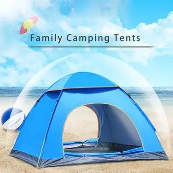 3/4 Person Outdoor Camping Tent Waterproof Quick Set Up Automatic Speed Open Camping Tent Portable Beach Wild Tent
3/4 Person Outdoor Camping Tent Waterproof Quick Set Up Automatic Speed Open Camping Tent Portable Beach Wild Tent
