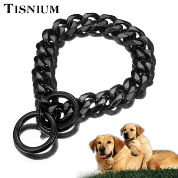 Tisnium Noble Stainless Steel Dog Leash Chain Collar Slide Adjustment Size Pet Accessories Safety Training Rope Wholesale 19mm
Tisnium Noble Stainless Steel Dog Leash Chain Collar Slide Adjustment Size Pet Accessories Safety Training Rope Wholesale 19mm
