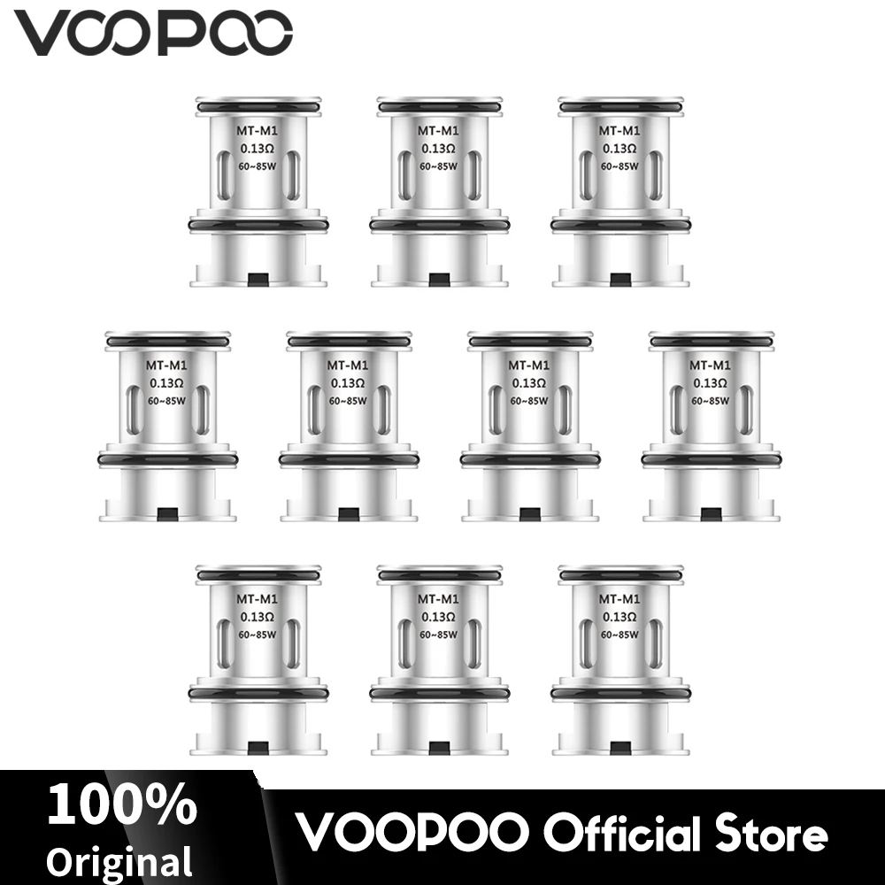 Original VOOPOO MAAT MT-M1 Core Coil 0.13ohm Single Mesh Head Coils for MAAT Tanks Atomizer E-Cig Vape Evaporator
Original VOOPOO MAAT MT-M1 Core Coil 0.13ohm Single Mesh Head Coils for MAAT Tanks Atomizer E-Cig Vape Evaporator