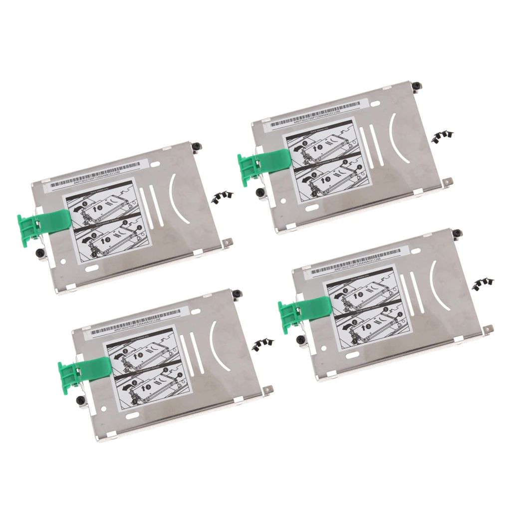 4 Packs Premium Hard Drive HDD SSD Caddy / Enclosure Bay For HP ZBook 15 ZBOOK 17 G1 G2 4 Packs Premium Hard Drive HDD SSD Caddy / Enclosure Bay For HP ZBook 15 ZBOOK 17 G1 G2