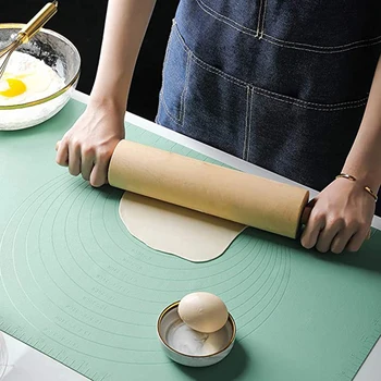 Silicone Mat for Dough Rolling Non-stick Reusable Baking Mats Sheet Thickening Flour Rolling Scale Pizza Dough Pastry Maker Pad
Silicone Mat for Dough Rolling Non-stick Reusable Baking Mats Sheet Thickening Flour Rolling Scale Pizza Dough Pastry Maker Pad