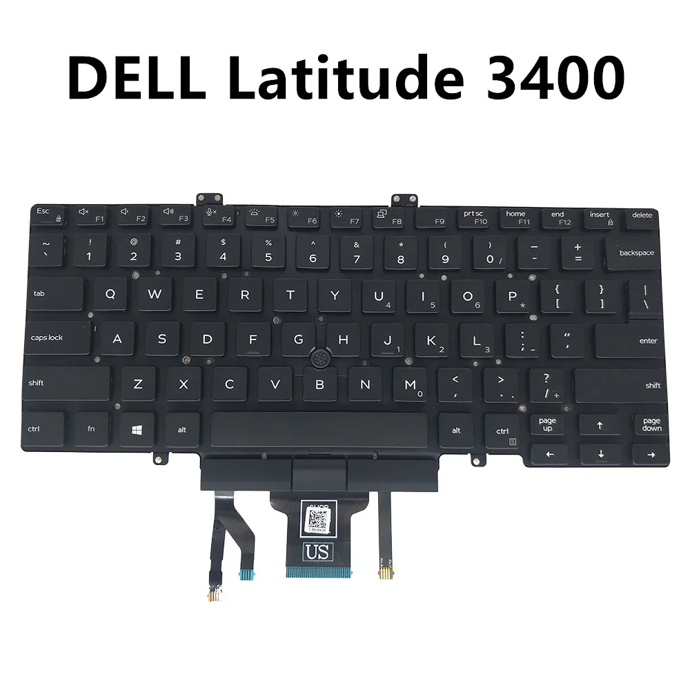 US keyboard for Dell latitude 7400 3400 5400 5401 US English black with Trackpoint backlit 03J9FC PK132FB2A00 3J9FC CN-03J9FC
US keyboard for Dell latitude 7400 3400 5400 5401 US English black with Trackpoint backlit 03J9FC PK132FB2A00 3J9FC CN-03J9FC