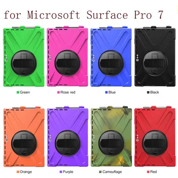 360 Degree Rotation Kids Safe Silicone Case With Hand Strap Slot For Surface Pro 7 2019/ Pro 6 2018 / Pro 5 12.3in Universal
360 Degree Rotation Kids Safe Silicone Case With Hand Strap Slot For Surface Pro 7 2019/ Pro 6 2018 / Pro 5 12.3in Universal