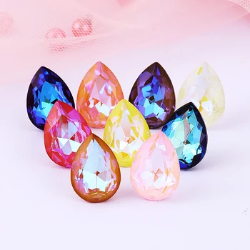 Mocha Fluorescent Tear Drop Rhinestones Shiny Glass Rhinestones Pointback Crystals For Crafts Loose Glass Rhinestones Strass 
Mocha Fluorescent Tear Drop Rhinestones Shiny Glass Rhinestones Pointback Crystals For Crafts Loose Glass Rhinestones Strass