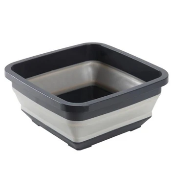 Folding Washbasin Retractable Household Wash Foam Foot Portable Thickened Kitchen Washing Basin Travel Outdoor Folding Basin 
Folding Washbasin Retractable Household Wash Foam Foot Portable Thickened Kitchen Washing Basin Travel Outdoor Folding Basin