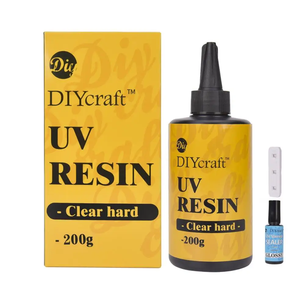 DIY Craft 120/200G Uv Ultraviolet Hars Gel Curing Sneldrogende niet-toxisch Transparant Zonlicht Geactiveerd Hard
DIY Craft 120/200G Uv Ultraviolet Hars Gel Curing Sneldrogende niet-toxisch Transparant Zonlicht Geactiveerd Hard