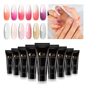 COSCELIA 15ML Poly Extensions Gel Set With LED UV Gel Varnish Nail Polish Art Kit Quick Builder Gel For Nails Tool Set
COSCELIA 15ML Poly Extensions Gel Set With LED UV Gel Varnish Nail Polish Art Kit Quick Builder Gel For Nails Tool Set