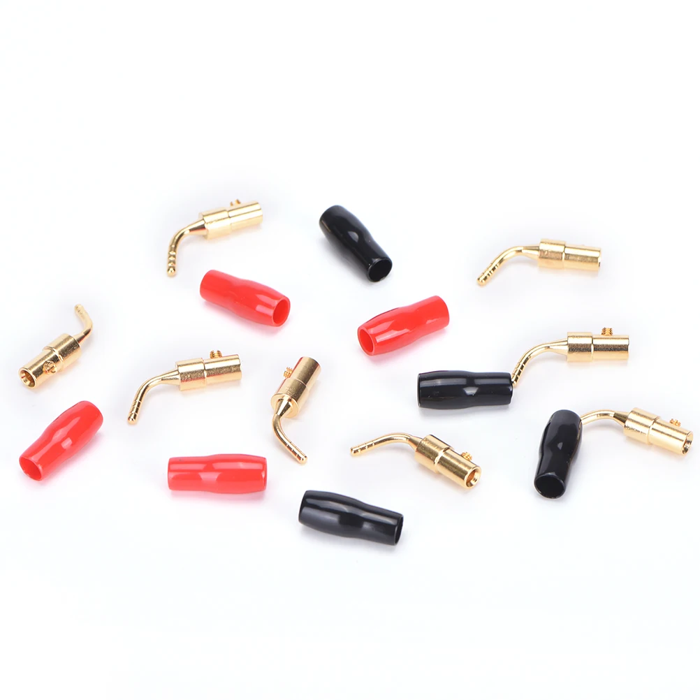 2MM Speaker Terminals Wire Pin Plug Banana Plugs Connectors Screw Lock Cable Wire Adapter With Rubber Covers Set 8PCS
2MM Speaker Terminals Wire Pin Plug Banana Plugs Connectors Screw Lock Cable Wire Adapter With Rubber Covers Set 8PCS