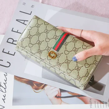 Factory Direct European And American-Style Printed Long Folding Women's Wallet2018New Fashion Clutch Bag-Style COIN Case
Factory Direct European And American-Style Printed Long Folding Women's Wallet2018New Fashion Clutch Bag-Style COIN Case